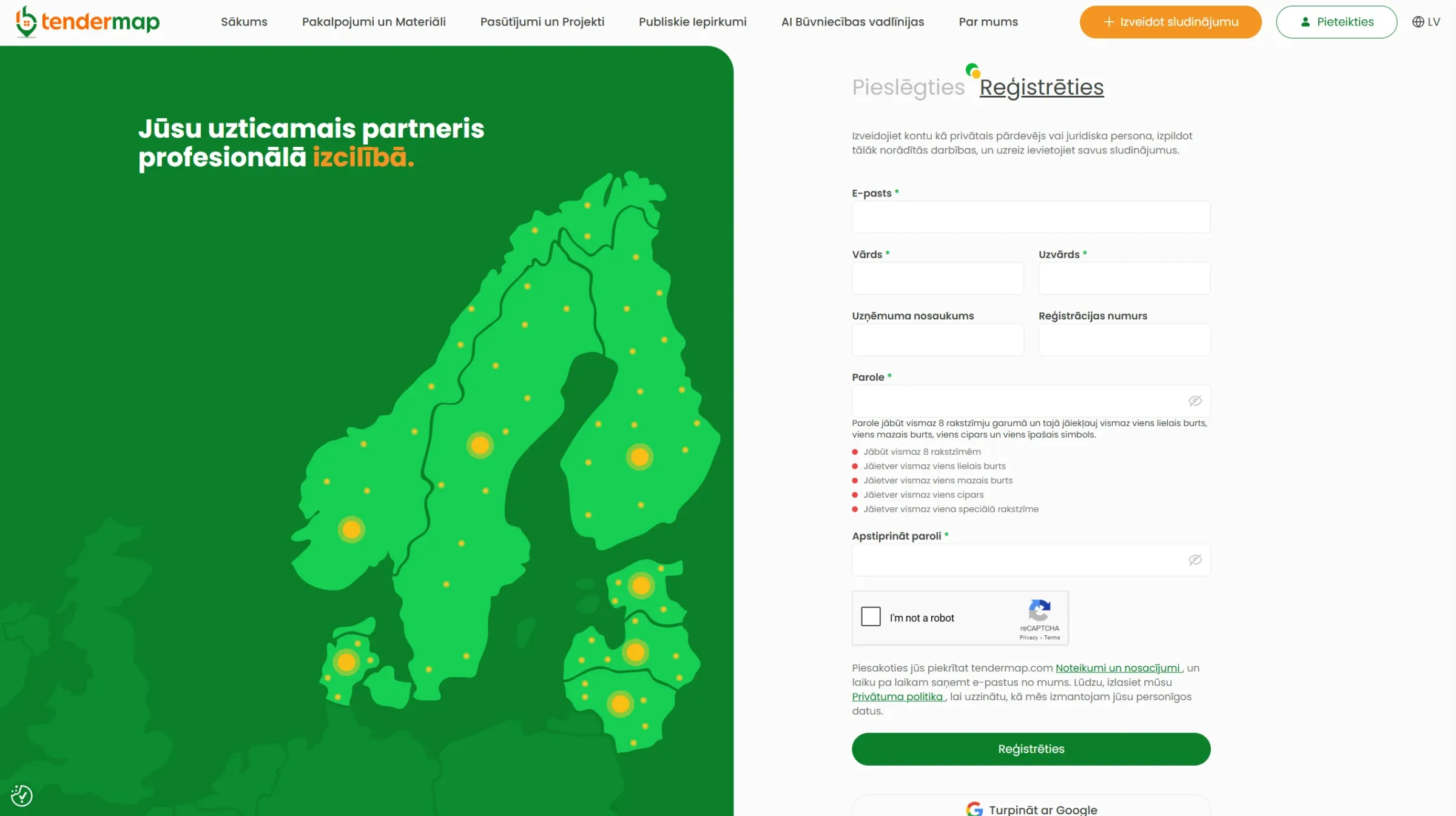 TenderMap