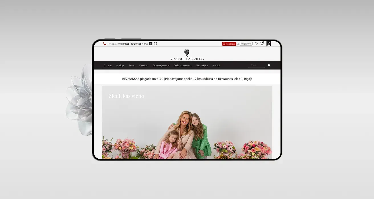 Flowerexpress checkout optimizācija