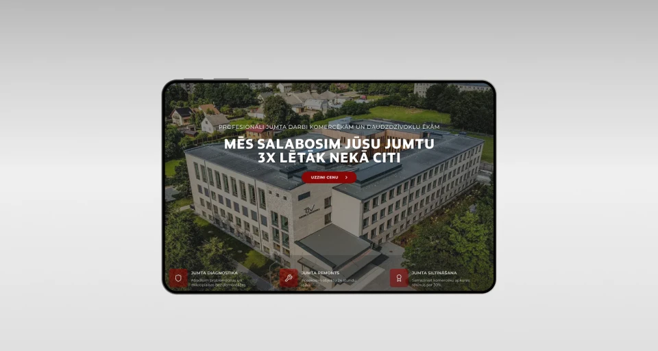 Roofmaster Baltic Website Ecosystem
