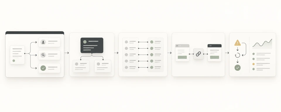 mājaslapas CRM ERP integrācijas process