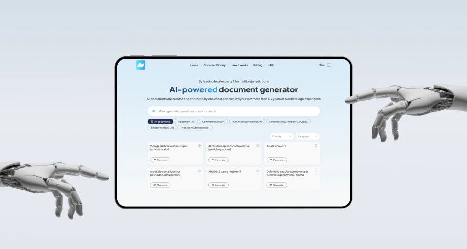 Newlawyer UI/UX design and visual identity