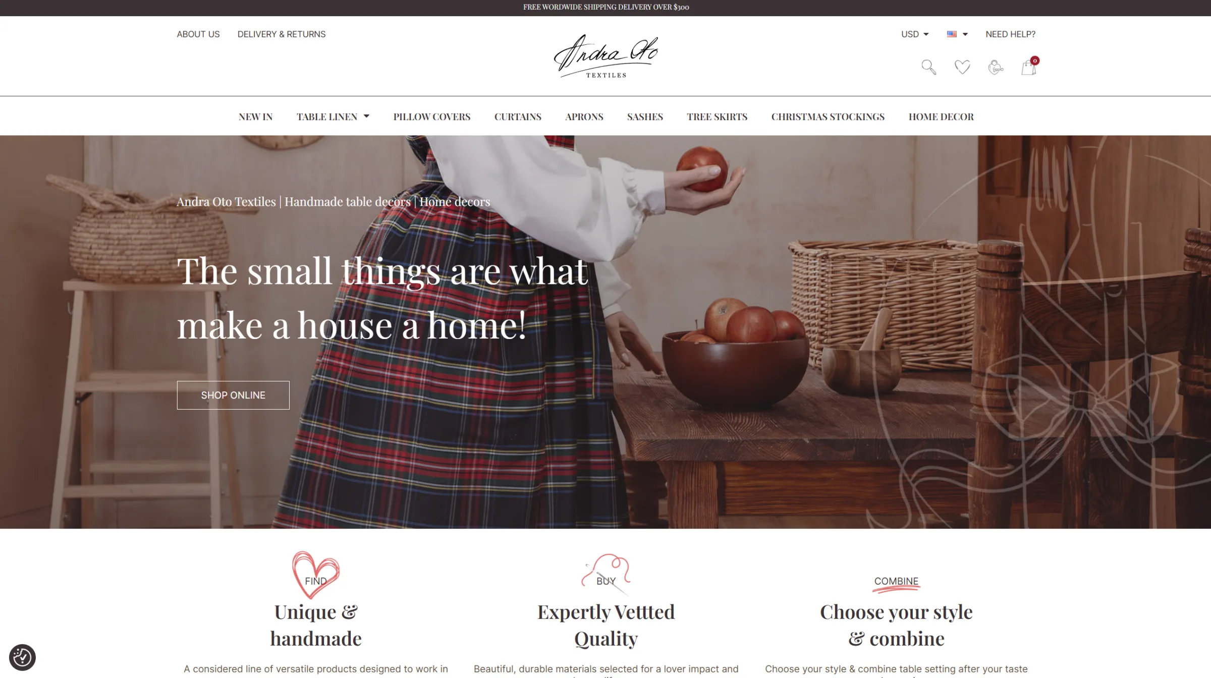 E commerce AOT